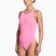 Moteriškas vientisas maudymosi kostiumėlis Nike Hydrastrong Solid pink glow