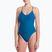 Moteriškas vientisas maudymosi kostiumėlis Nike Swoosh Link Y-Back green abyss