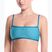 Maudymosi kostiumėlio viršus Nike Ripple Texture Bralette Classic Bikini bleached turquoise
