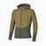 Vyriška bėgimo striukė Mizuno Active Warmalite Hybrid Full Zip Hooded Long Sleeve Top forest night
