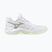 Moteriški tinklinio bateliai Mizuno Wave Momentum Pro white/aqua gray/ambrosia