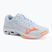 Moteriški tinklinio bateliai Mizuno Wave Lightning Pro blue finch/lava orange/flamingo coral