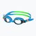 Vaikiški plaukimo akiniai Speedo Skoogles azure blue/fluro green/fluro orange/clear