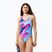 Moteriškas vientisas maudymosi kostiumėlis Speedo FL Placement Printed Powerback brushy shadows/cruise