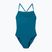 Moteriškas vienos dalies plaukimo kostiumėlis Speedo Endurance+ Logo Thin Strap teal abyss