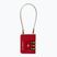 Spyna Samsonite Cablelock 3 Dial TSA red