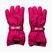 Vaikiškos slidininkų pirštinės LEGO Lwatlin 700 dark pink