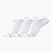 Vyriškos kojinės CR7 Footies 3 poros white
