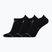 Vyriškos kojinės CR7 Footies 3 poros black