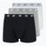 Vyriškos trumpikės CR7 Basic Trunk 3 pary white/ greymelange/ black