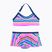 Vaikų dviejų dalių maudymosi kostiumėlis Spalva Vaikų sijonas AOP Bikinis rožinis-mėlynas CO7201077553