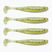 DRAGON V-Lures Aggressor Pro guminis masalas 4 vnt. geltoni saldainiai CHE-AG30D-30-890