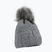 Moteriška žieminė kepurė su kaminu Horsenjoy Mirella pilka 2120506