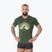 Vyriški termoaktyvūs marškinėliai Brubeck Outdoor Merino Wool Pro tamsiai žali/vilkas 2