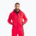 Vyriškas džemperis Pitbull Dogwood Hooded Zip Sweatshirt fluo/red