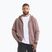 Vyriškas džemperis Pitbull Lancaster 2 Hooded Zip Sweatshirt washed burgundy