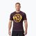 Vyriški marškinėliai Pitbull Rashguard Logo Palms brown