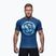 Vyriški marškinėliai Pitbull Rashguard Logo Palms blue