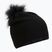 Moteriška žieminė kepurė 4F CAD009 deep black