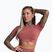 Moteriški treniruočių marškinėliai Gym Glamour Seamless Rashguard cherry