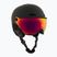 Vaikiška slidinėjimo šalmas ATTABO Avens 2.0 Jr su skydeliu, juodas
