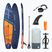Rinkinys lenta SUP pripučiama AQUASTIC Perth Sport 11'4" MSL allround oranžinė
