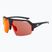 Akiniai nuo saulės GOG Ubbe matt black/reflex red