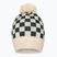 Vaikiška žieminė kepurė KID STORY Merino green chessboard