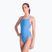 Moteriškas vientisas maudymosi kostiumėlis Clap Dviejų sluoksnių baby blue