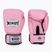 Bokso pirštinės WINDY Classic Synthetic Leather pink