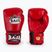 Bokso pirštinės RAJA BOXING Single Standard Genuine Leather red