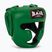Bokso šalmas RAJA BOXING Genuine Leather green