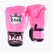 Bokso pirštinės RAJA BOXING Single Semi Leather pink
