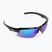 GOG dviratininkų akiniai Faun juodi/polichromatiniai baltai mėlyni E579-1