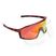 GOG dviratininkų akiniai Odyss matiniai bordo / juodi / polichromatiniai raudoni E605-4