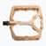 Dviračių pedalai Leatt AllMnt 6.0 Flat frost bronze