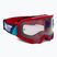 Leatt Velocity 4.5 v22 raudoni/skaidrūs dviratininkų akiniai 8022010510
