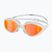 Plaukimo akiniai BuddySwim OzeanX Mirror white / orange