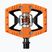 Dviračių pedalai Crankbrothers Double Shot 2 orange/black/orange