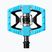 Dviračių pedalai Crankbrothers Double Shot 2 light blue/black