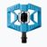 Dviračių pedalai Crankbrothers Double Shot 1 light blue/black