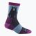 Moteriškos kojinės Darn Tough Bear Town Micro Crew Cushion purple