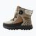 Vaikiški sniego batai Reima Hallava Quicklock earthy beige