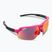 Rudy Project Deltabeat rožinės spalvos fluo / juodos matinės / raudonos spalvos akiniai nuo saulės SP7438900001