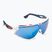 Rudy Project Defender balti blizgūs / išblukinti mėlyni / multilazeriniai ledo dviračių akiniai SP5268690020