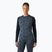 Moteriški termoaktyvūs marškinėliai Helly Hansen Lifa Merino Midweight Graphic Crew navy nordic rose aop
