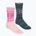 Moteriškos kojinės KARI TRAA Puffin 2 pack pink frost