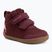 Vaikiški barefoot batai Viking Alv Barefoot Mid 2V Waterproof burgundy
