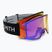 Slidinėjimo akiniai Smith Squad XL black/chrp sun red mirror/chrp storm yellow flash
