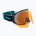 Slidinėjimo akiniai HEAD Neves Pro 5K Race chrome/rd/5k chrome/orange